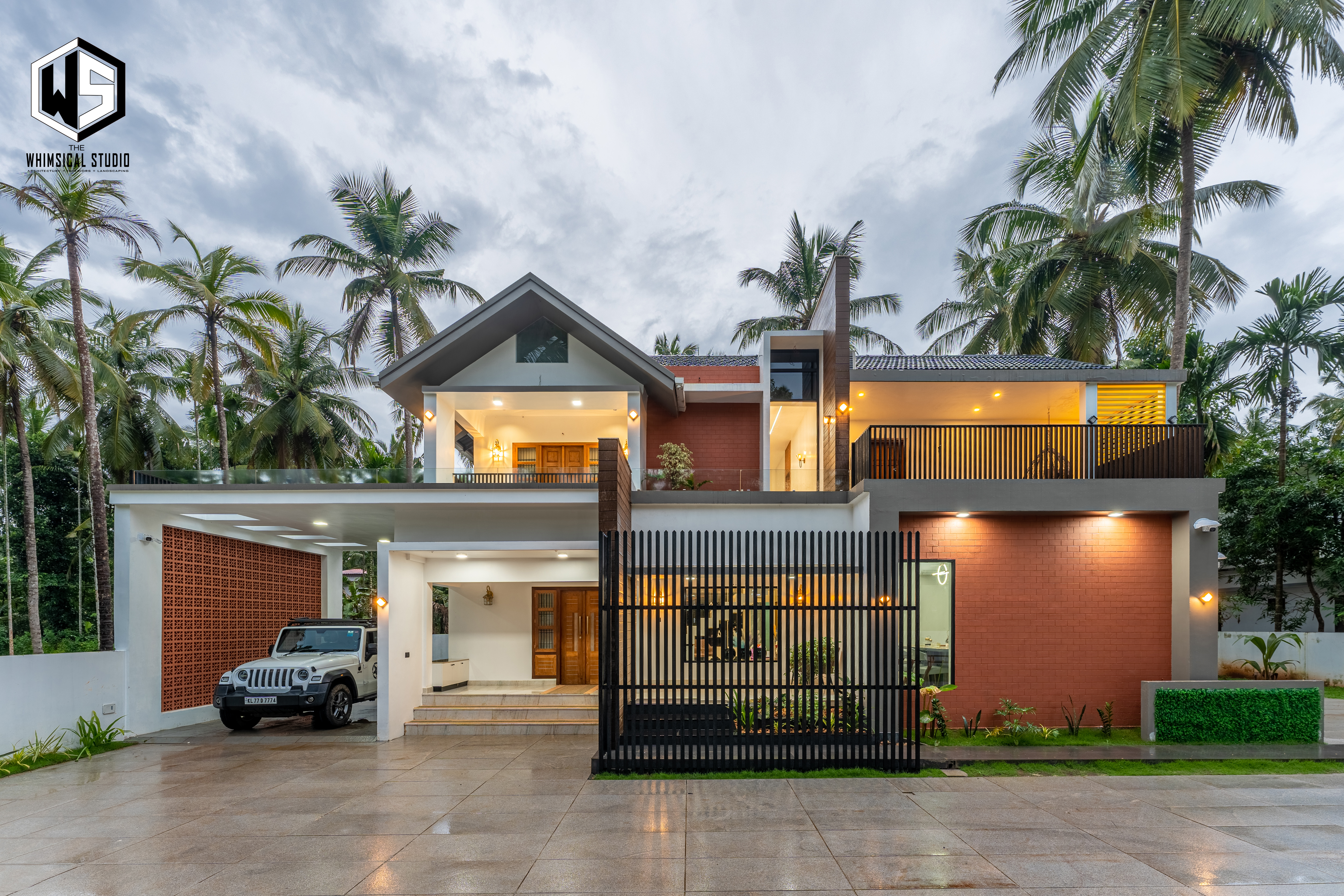 Zakirath Villa — aesthetic presentation and irregular shapes